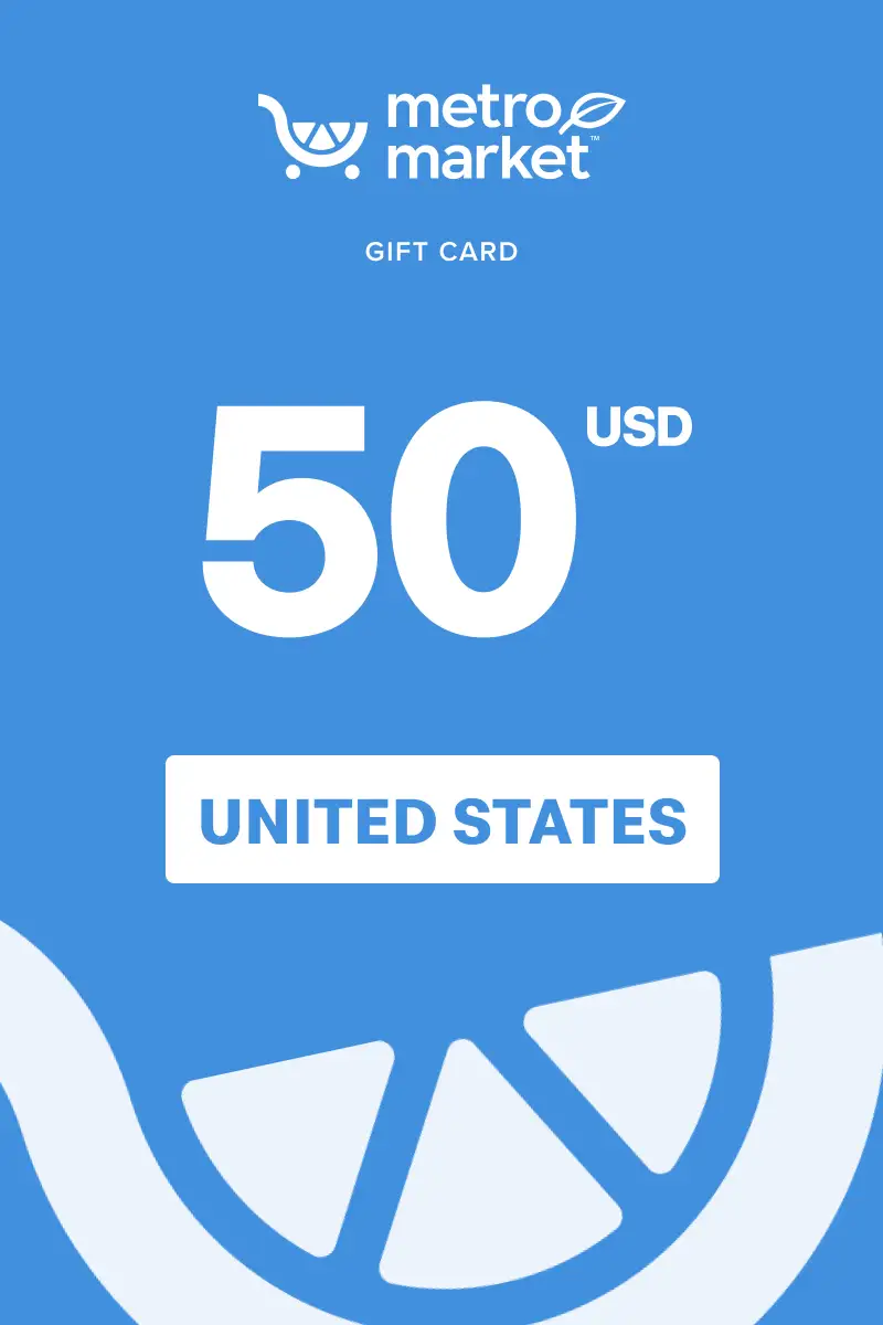 Metro Market 50 USD Gift Card (United States) - Digital Key