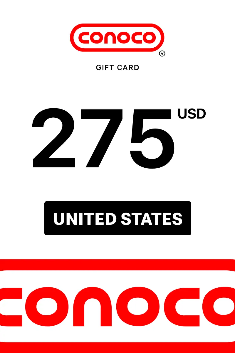 Conoco 275 USD Gift Card (United States) - Digital Key