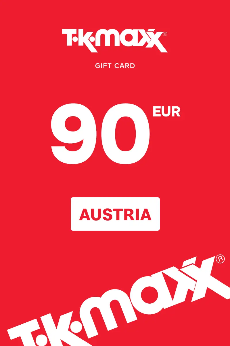 TK Maxx 90 EUR Gift Card (Austria) - Digital Key
