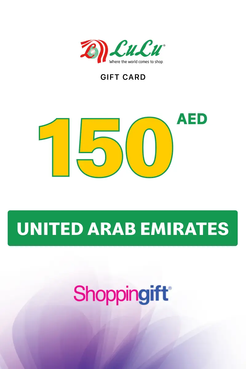 Lulu Hypermarket 150 AED Gift Card (United Arab Emirates) - Digital Key