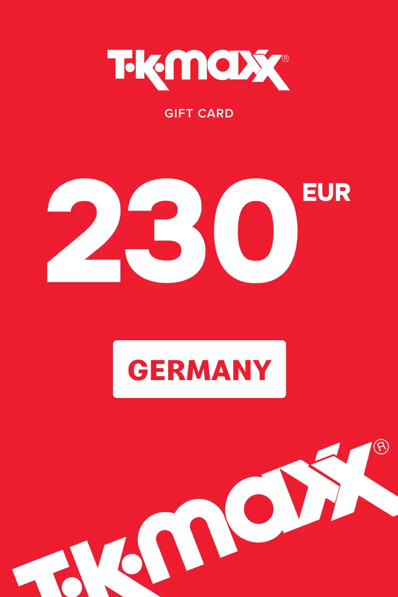 TK Maxx 230 EUR Gift Card (Germany) - Digital Key