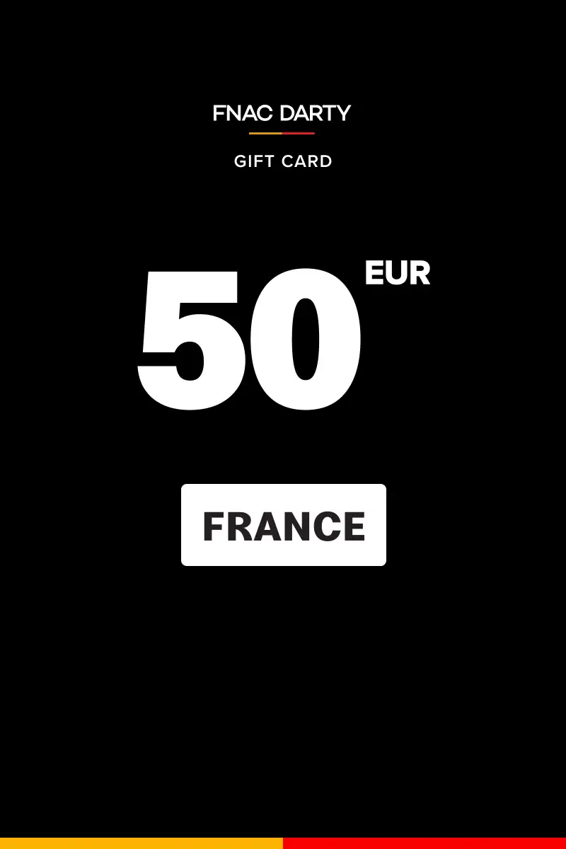 Fnac Darty 50 EUR Gift Card (France) - Digital Key