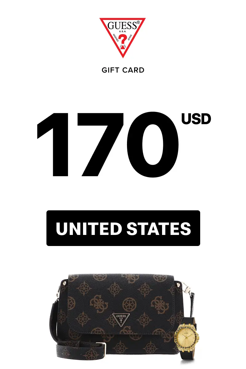 Guess 170 USD Gift Card (United States) - Digital Key