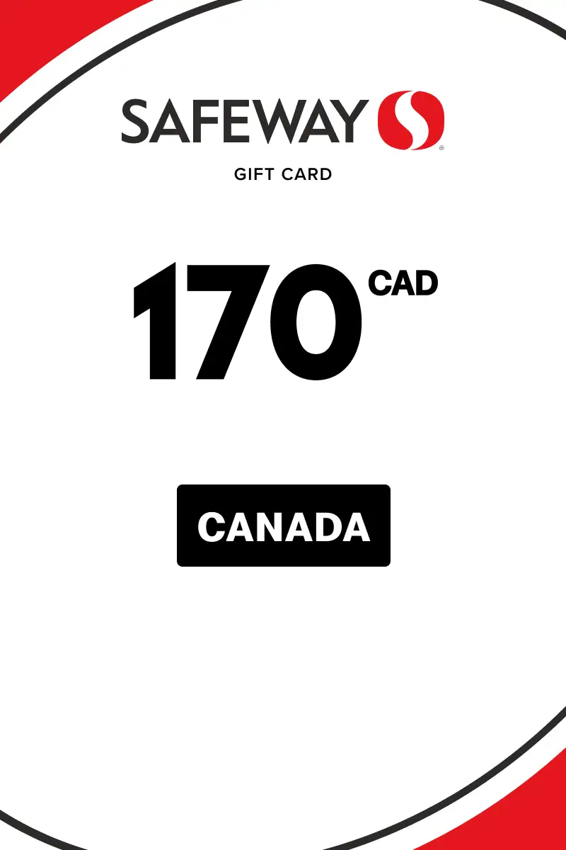 Safeway 170 CAD Gift Card (Canada) - Digital Key