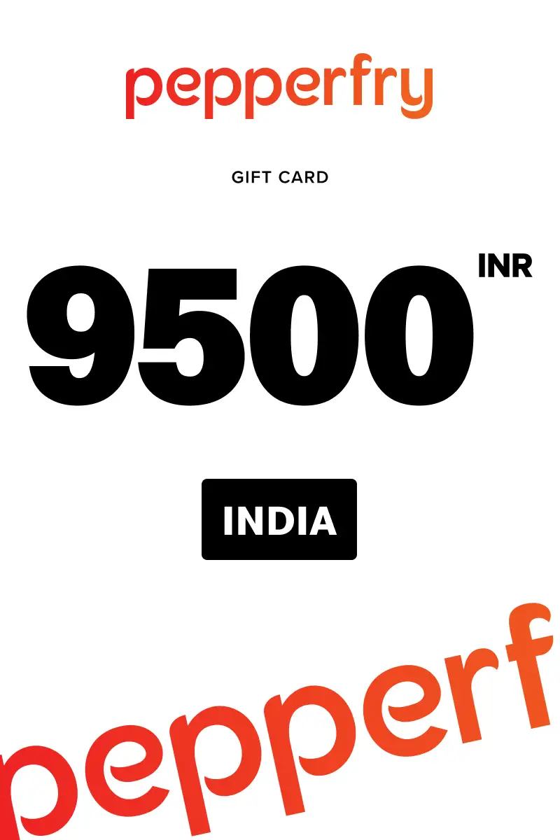 Pepperfry 9500 INR Gift Card (India) - Digital Key