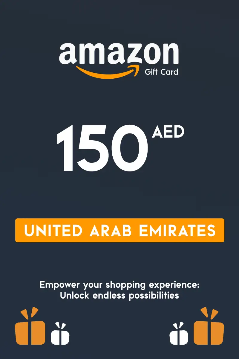 Amazon 150 AED Gift Card (United Arab Emirates) - Digital Key