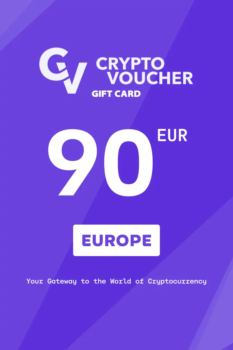 Buy Crypto Voucher 90 EUR Gift Card (Europe) - Digital Key