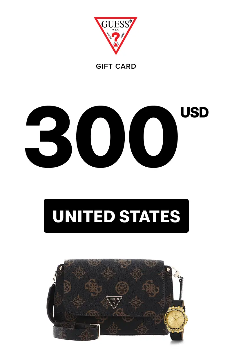 Guess 300 USD Gift Card (United States) - Digital Key