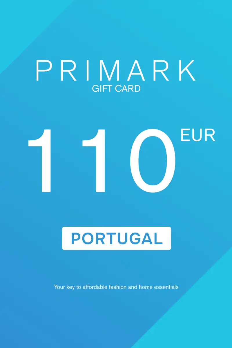 Primark 110 EUR Gift Card (Portugal) - Digital Key
