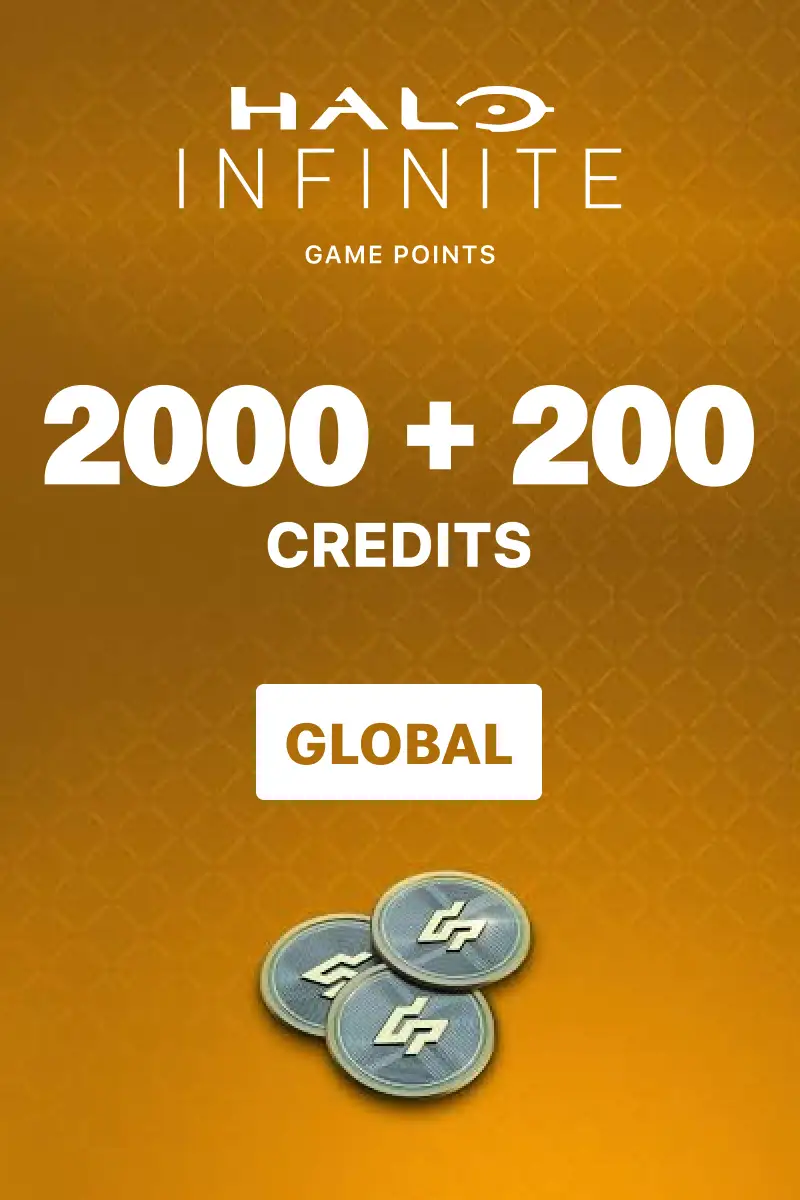 Halo Infinite Credits 2000 + 200 Bonus (Global) (PC / Xbox Series X|S) - Xbox Live - Digital Key