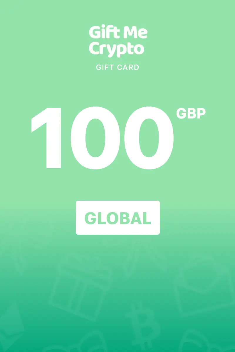 Gift Me Crypto 100 GBP Gift Card (Global) - Digital Key