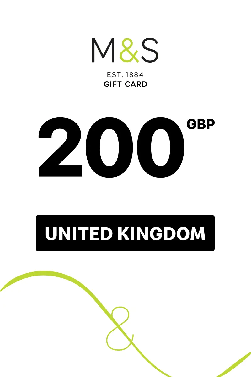 Marks and Spencer 200 GBP Gift Card (United Kingdom) - Digital Key