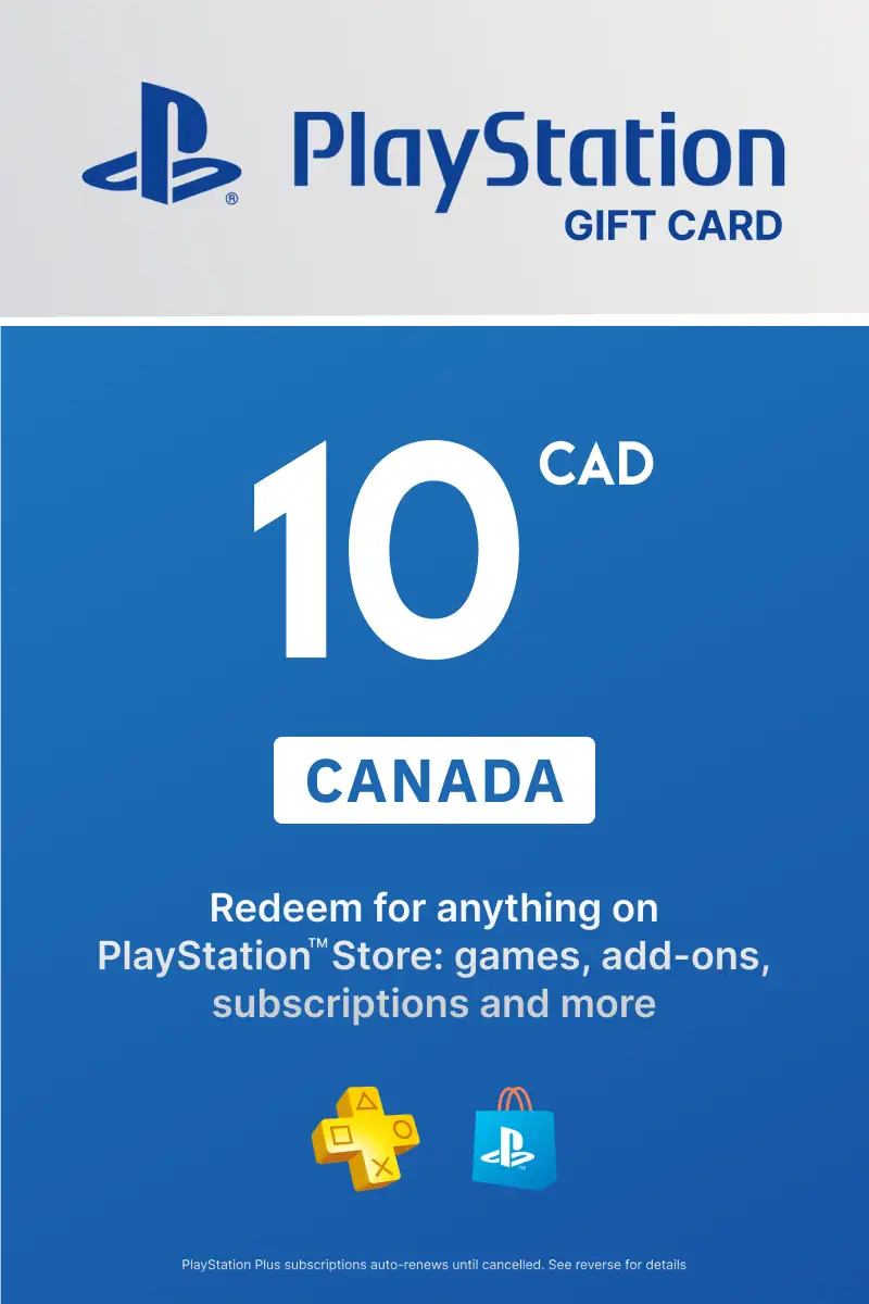 Playstation card hot sale canada