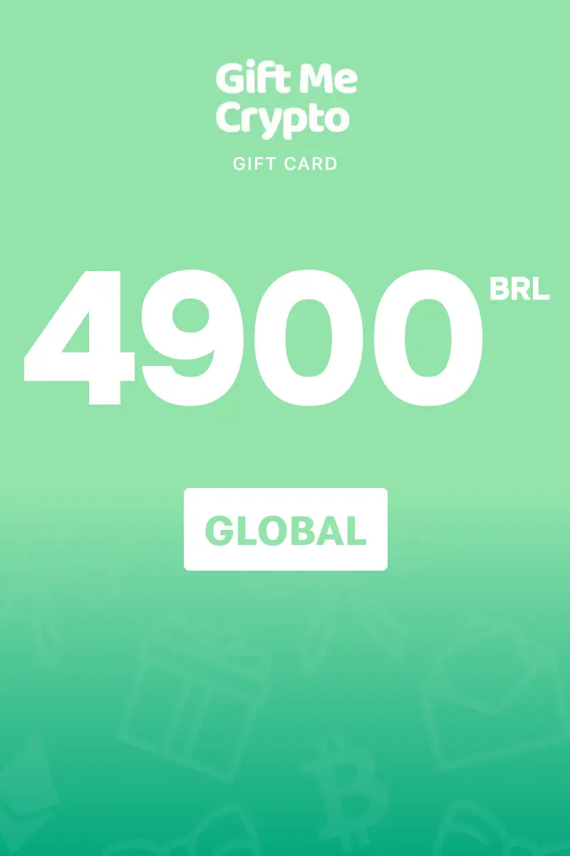 Gift Me Crypto 4900 BRL Gift Card (Global) - Digital Key