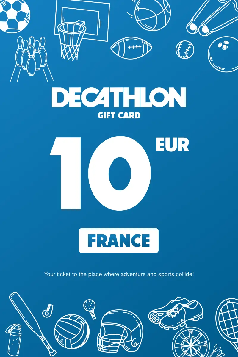 Decathlon 10 EUR Gift Card (France) - Digital Key
