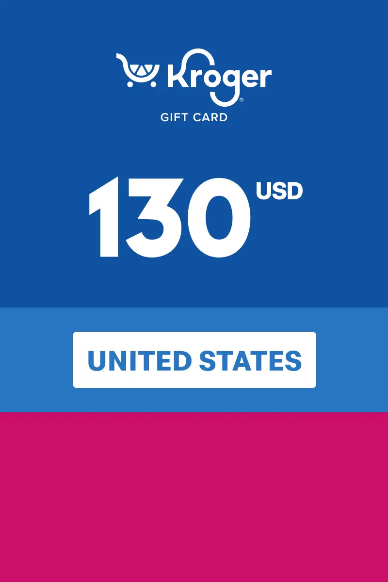 Kroger 130 USD Gift Card (United States) - Digital Key