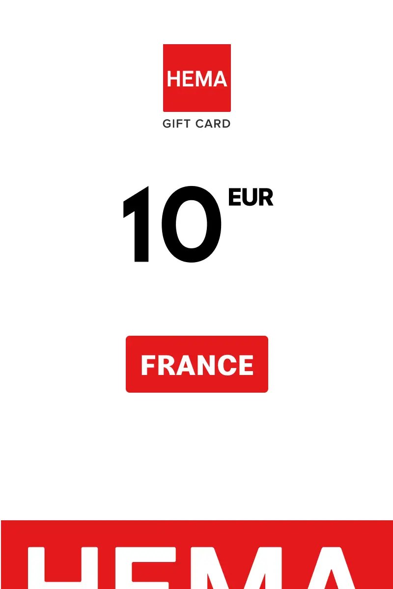 HEMA 10 EUR Gift Card (France) - Digital Key