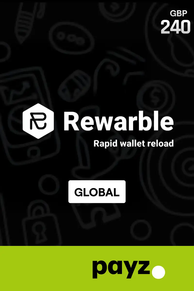 Rewarble PayZ 240 GBP (Global) - Rewarble - Digital Key