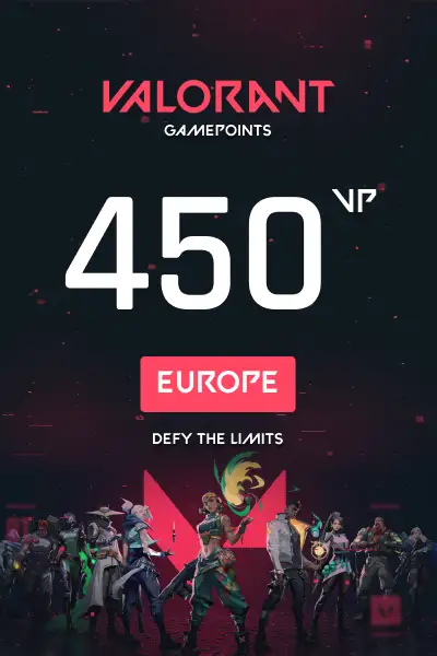 VALORANT 450 Valorant Points (Europe) - Digital Key