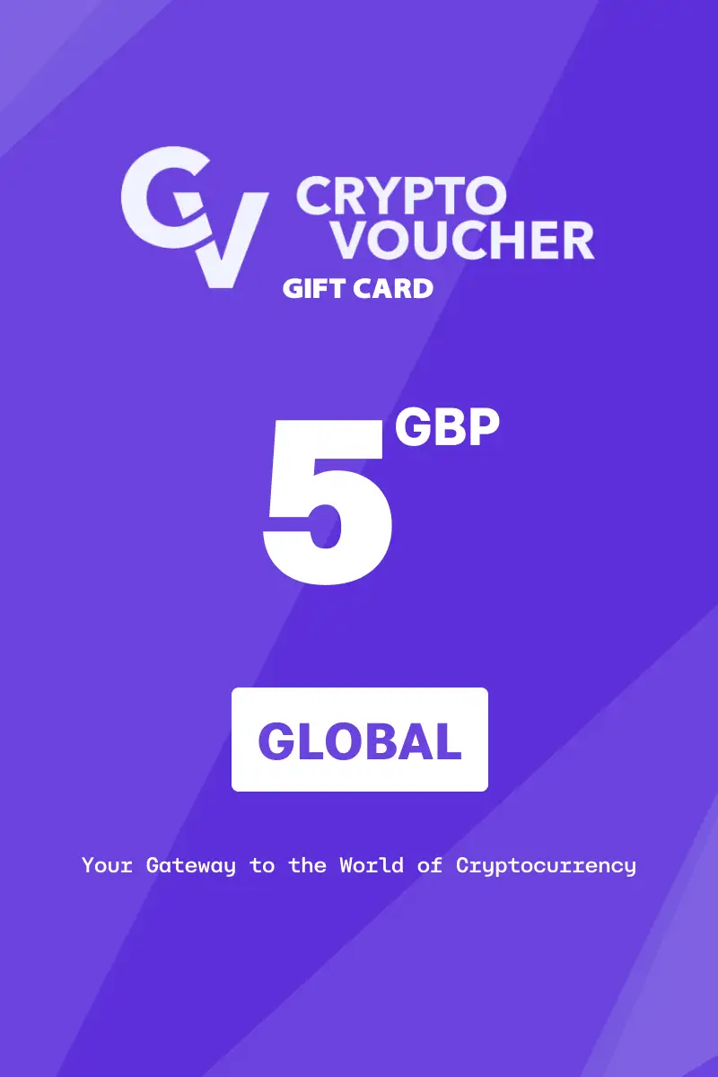 Crypto Voucher (LTC) 5 GBP Gift Card (Global) - Digital Key