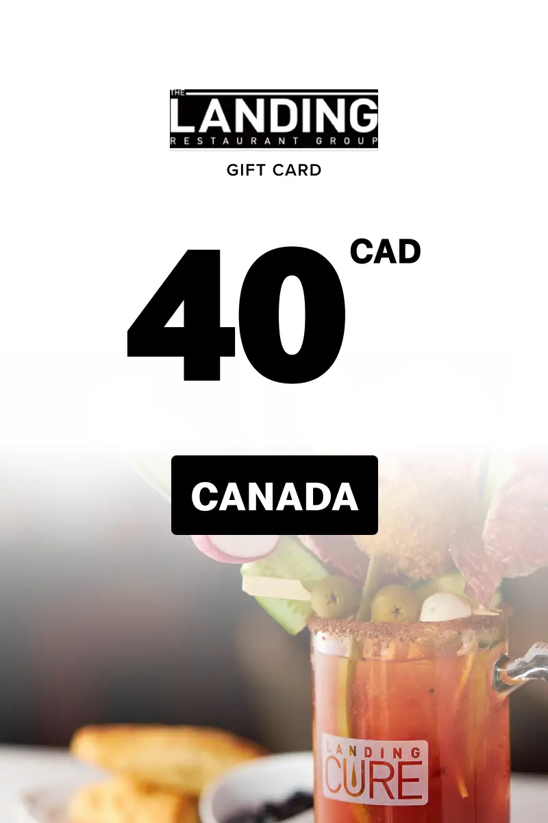 The Landing Group of Restaurants 40 CAD Gift Card (Canada) - Digital Key