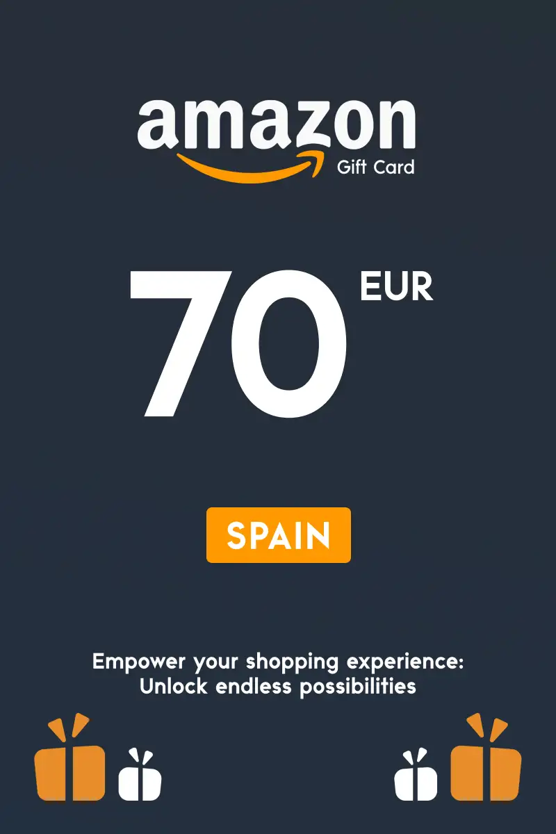 Amazon 70 EUR Gift Card (Spain) - Digital Key