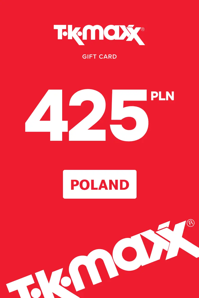 TK Maxx 425 PLN Gift Card (Poland) - Digital Key
