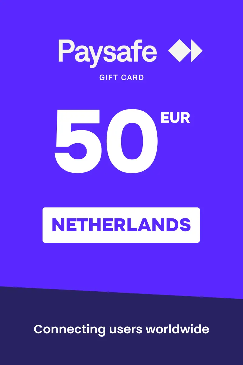 PaysafeCard 50 EUR Gift Card (Netherlands) - Digital Key