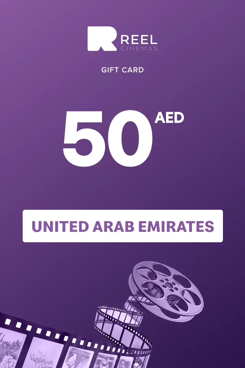 Reel Cinema 50 AED Gift Card (United Arab Emirates) - Digital Key