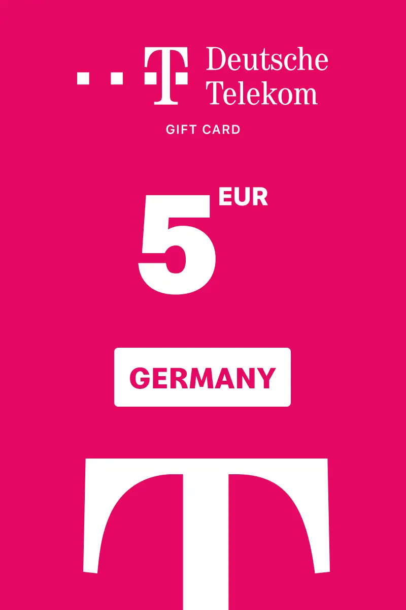 Deutsche Telekom 5 EUR Gift Card (Germany) - Digital Key