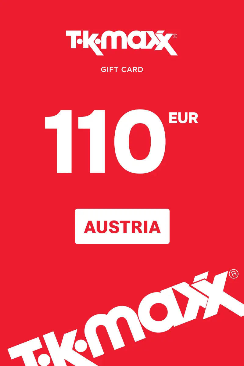 TK Maxx 110 EUR Gift Card (Austria) - Digital Key