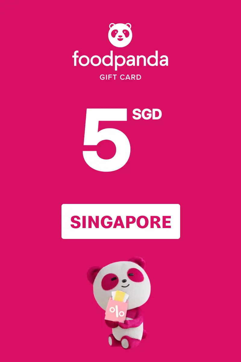 Foodpanda 5 SGD Gift Card (Singapore) - Digital Key