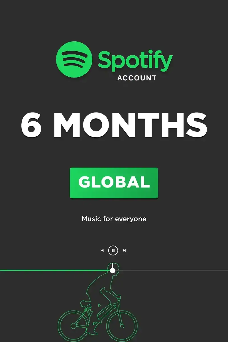 Spotify Premium 6 Months Subscription (Global) - Spotify Account