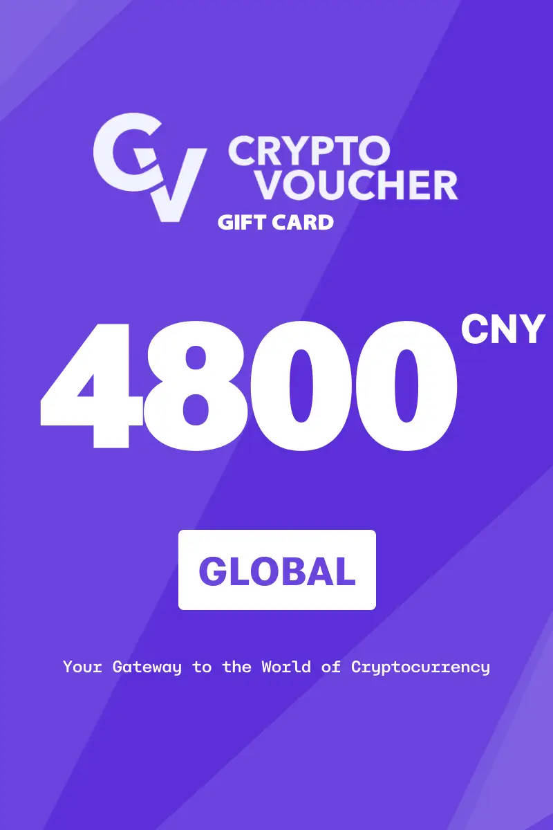 Crypto Voucher 4800 CNY Gift Card (Global) - Digital Key