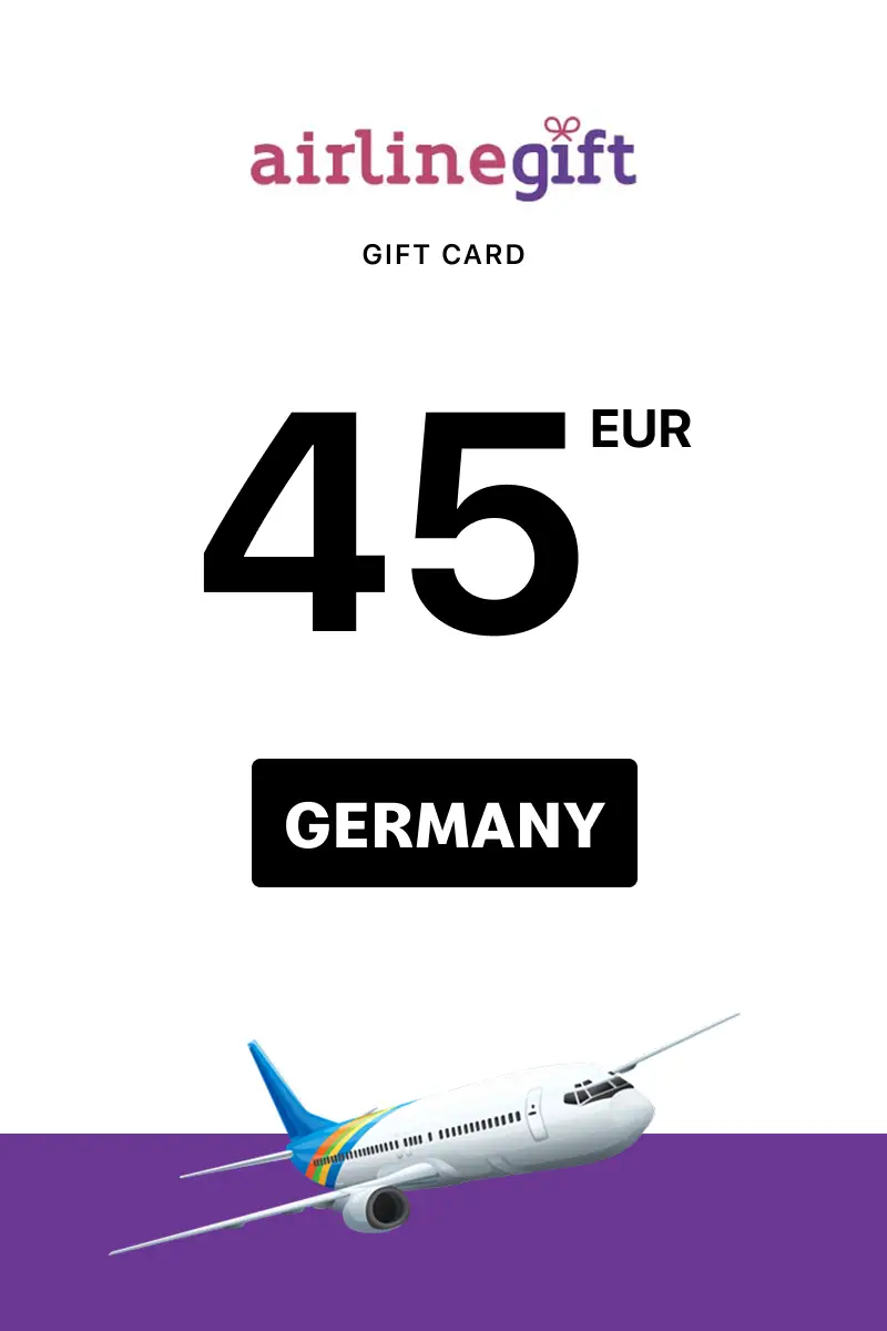 Airline Gift 45 EUR Gift Card (Germany) - Digital Key