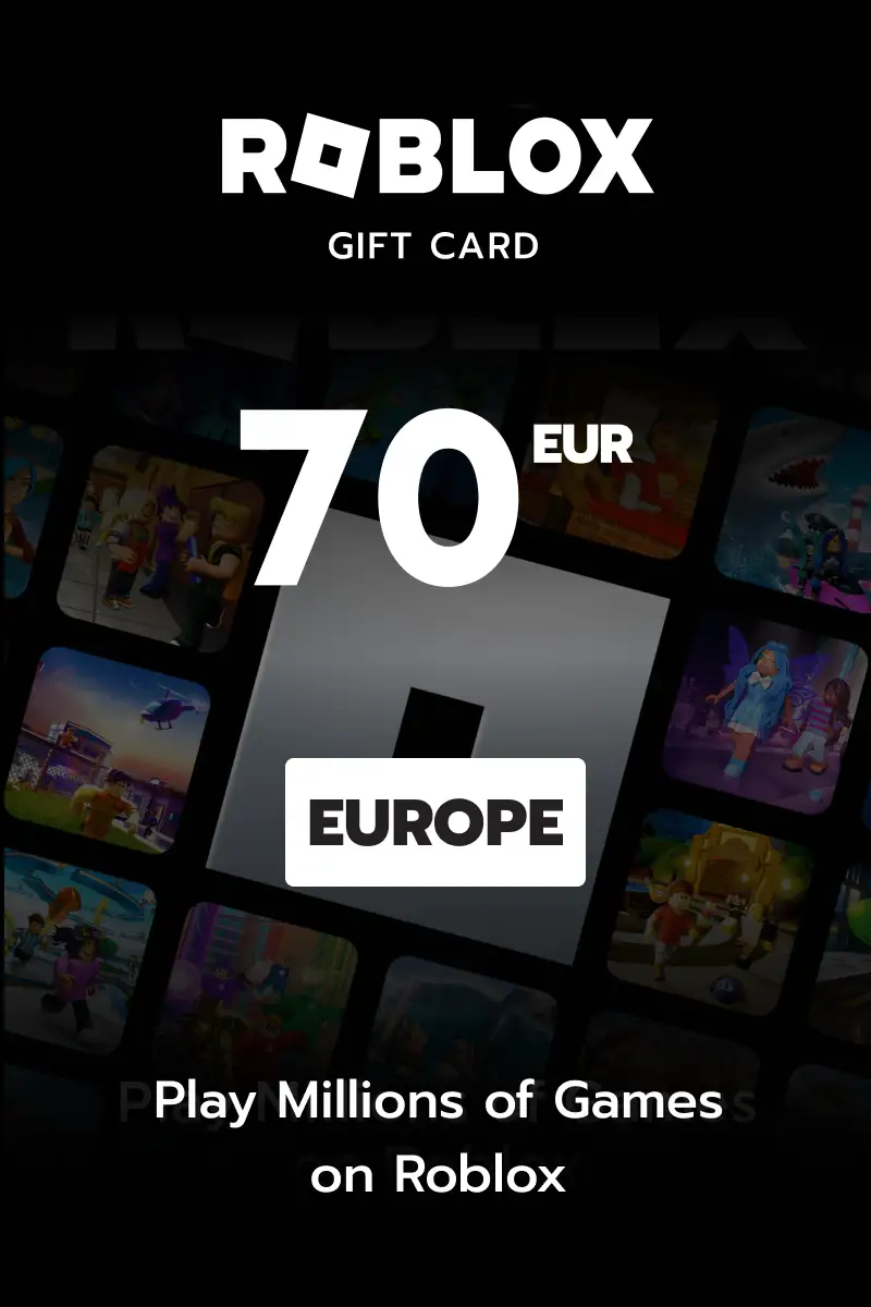Roblox 70 EUR Gift Card (Europe) - Digital Key