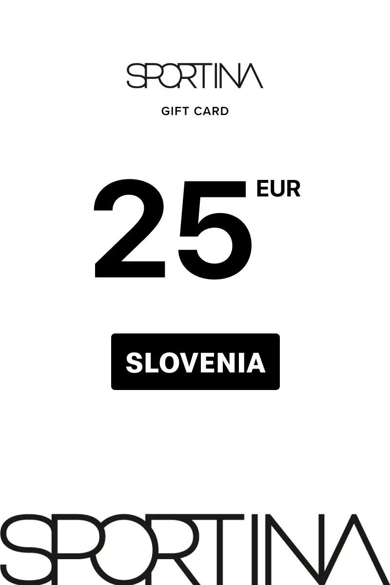 SPORTINA 25 EUR Gift Card (Slovenia) - Digital Key