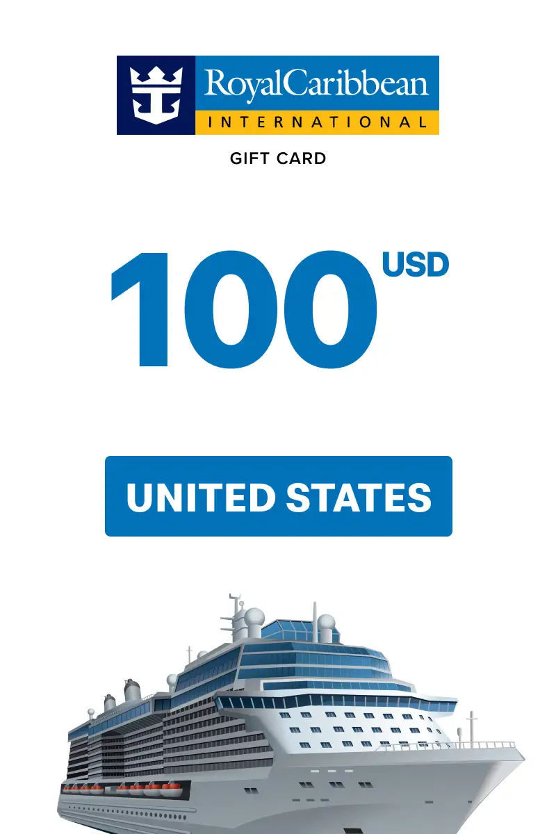 Royal Caribbean Cruises 100 USD Gift Card (United States) - Digital Key