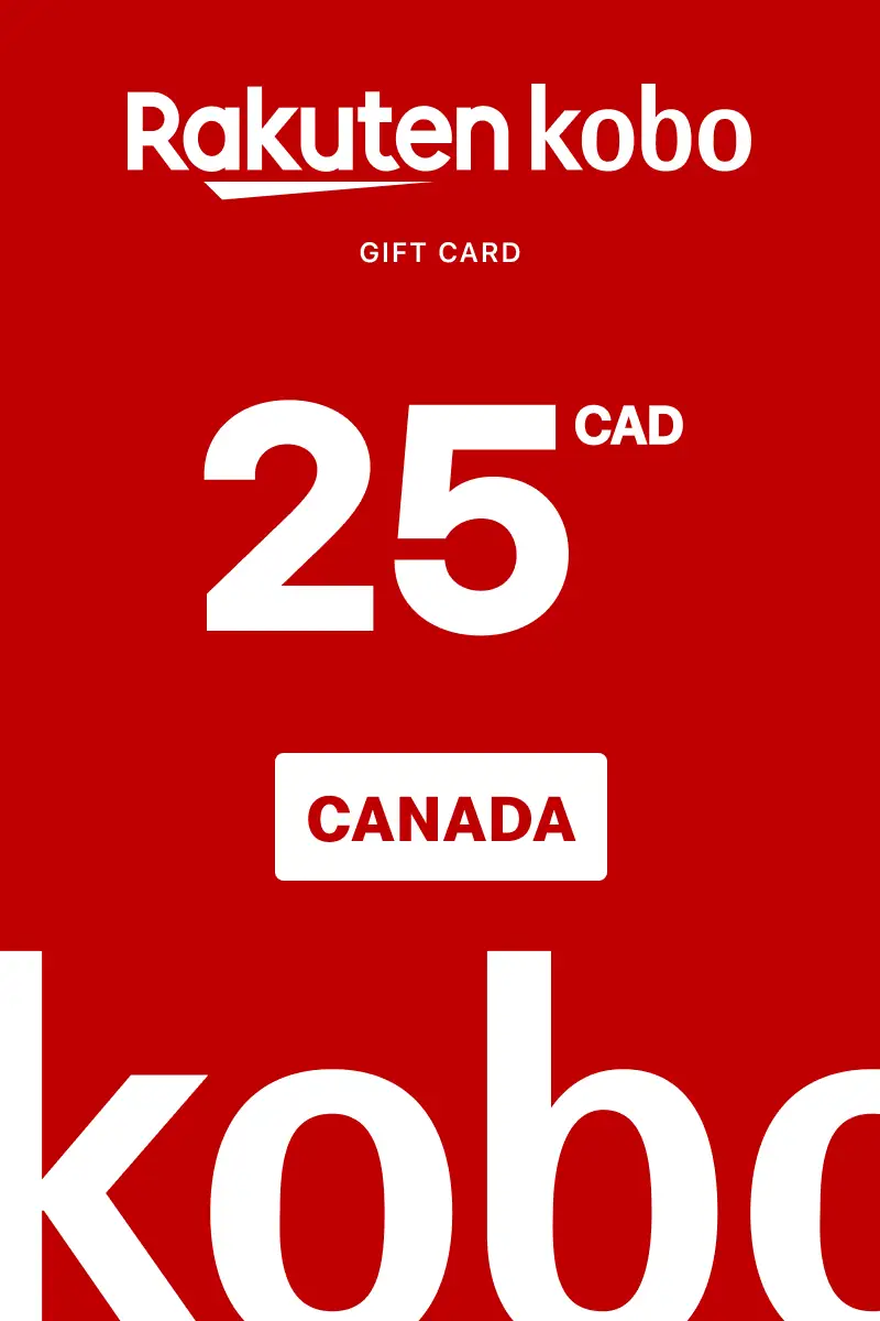 Rakuten Kobo 25 CAD Gift Card (Canada) - Digital Key