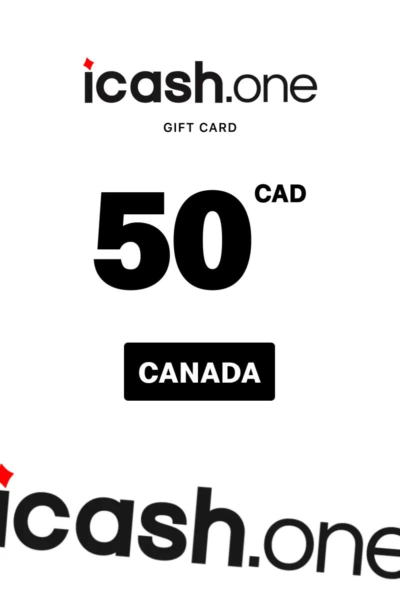 iCash.one 50 CAD Gift Card (Canada) - Digital Key
