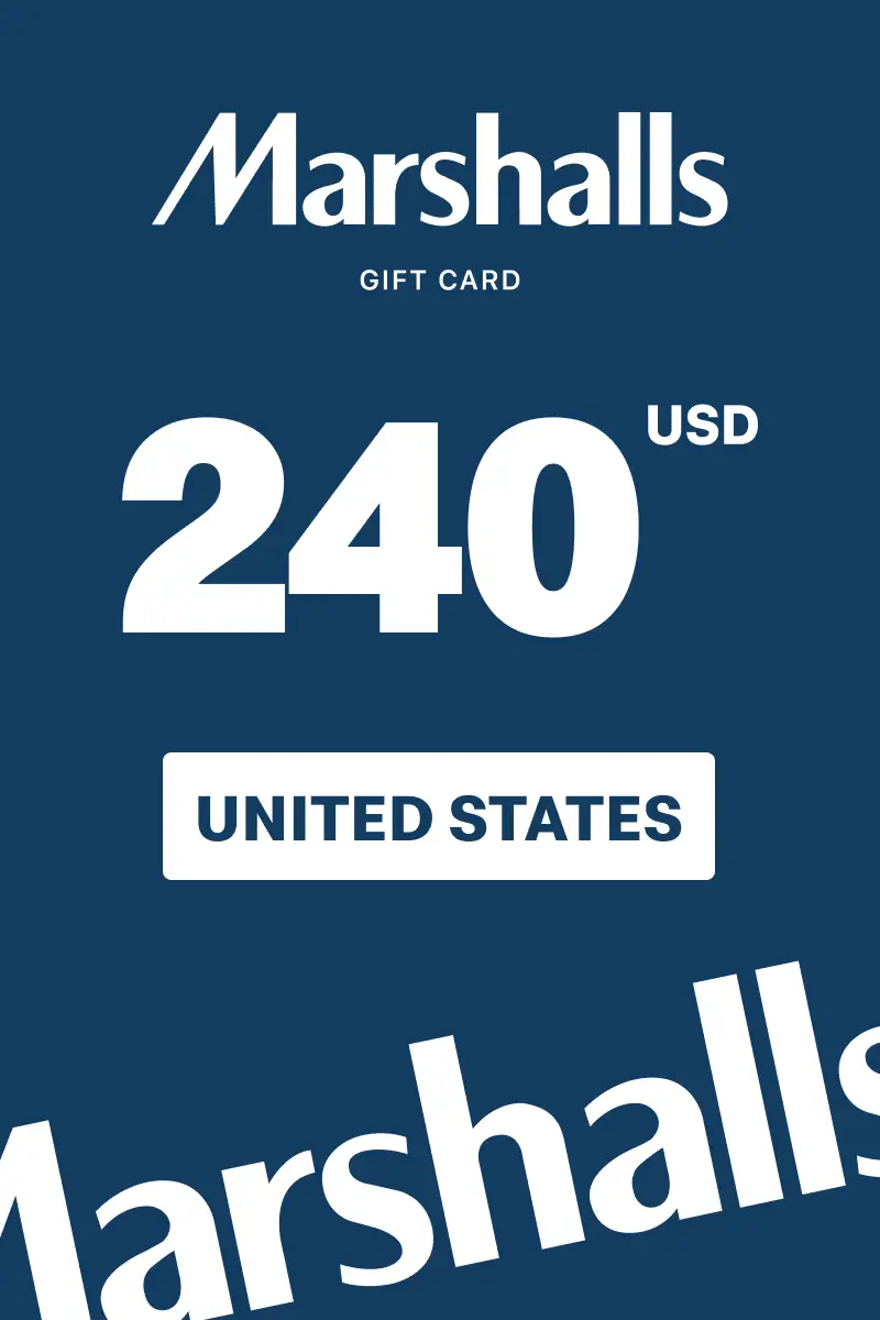 Marshalls 240 USD Gift Card (United States) - Digital Key