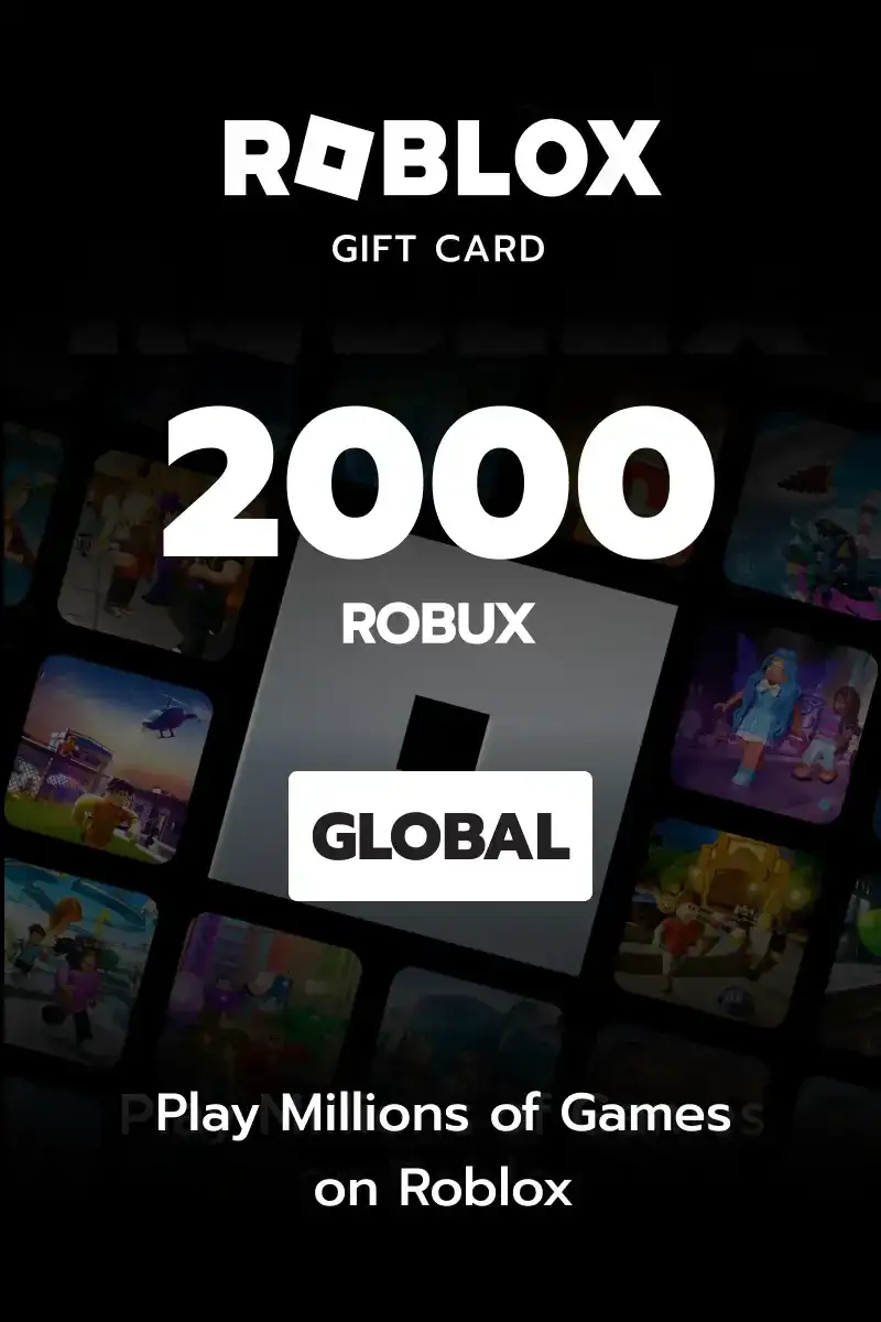 Roblox - 2000 Robux (Global) - Digital Key