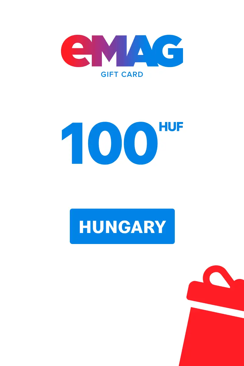 EMAG 100 HUF Gift Card (Hungary) - Digital Key