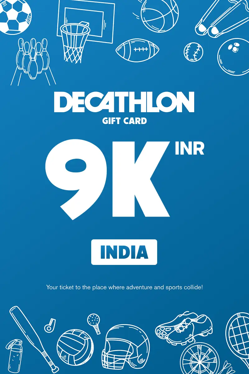 Decathlon 9000 INR Gift Card (India) - Digital Key