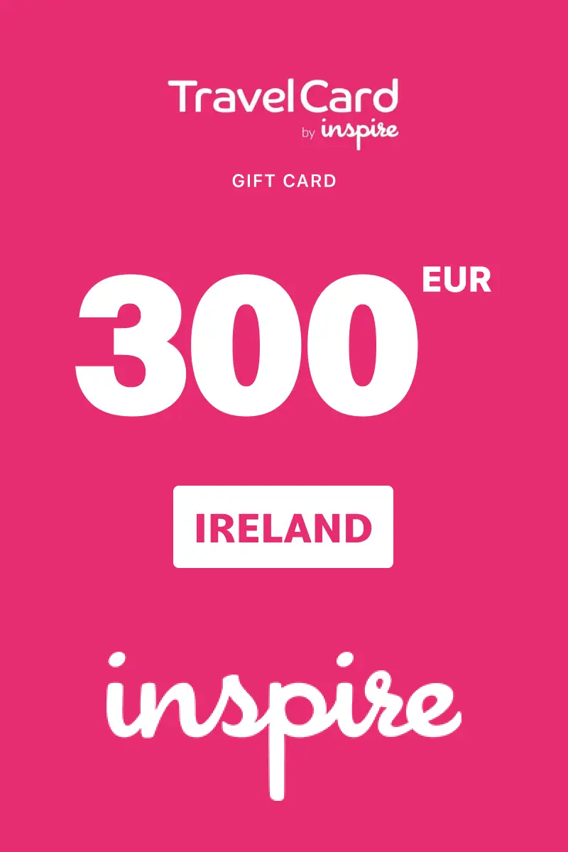 TravelCard by Inspire 300 EUR Gift Card (Ireland) - Digital Key