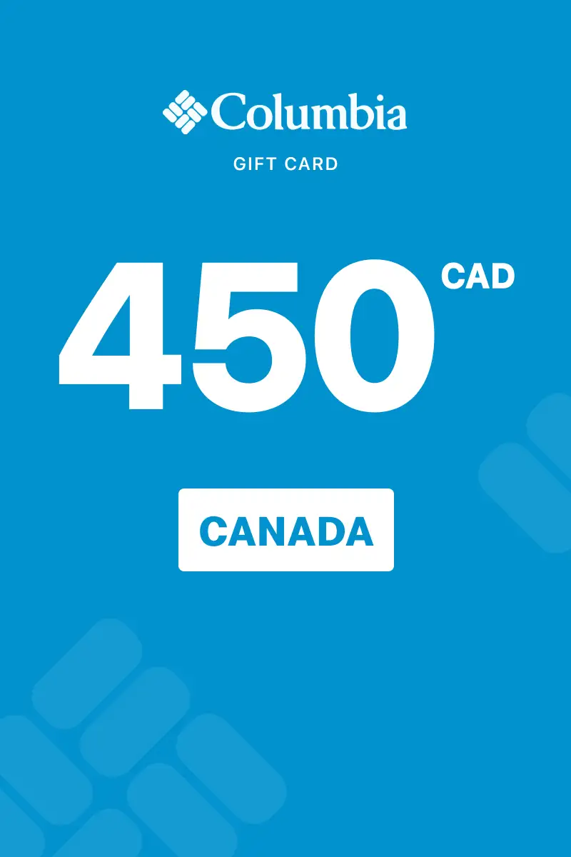 Columbia Sportswear 450 CAD Gift Card (Canada) - Digital Key