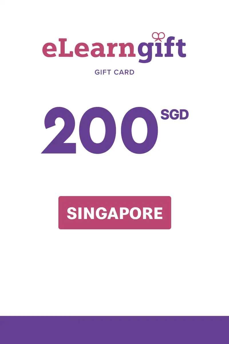 eLearn Gift 200 SGD Gift Card (Singapore) - Digital Key