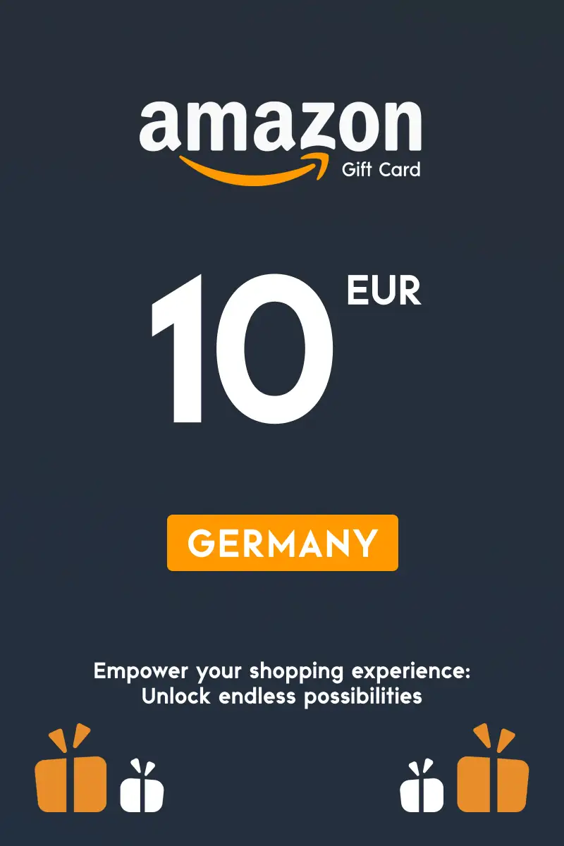 Amazon 10 EUR Gift Card (Germany) - Digital Key