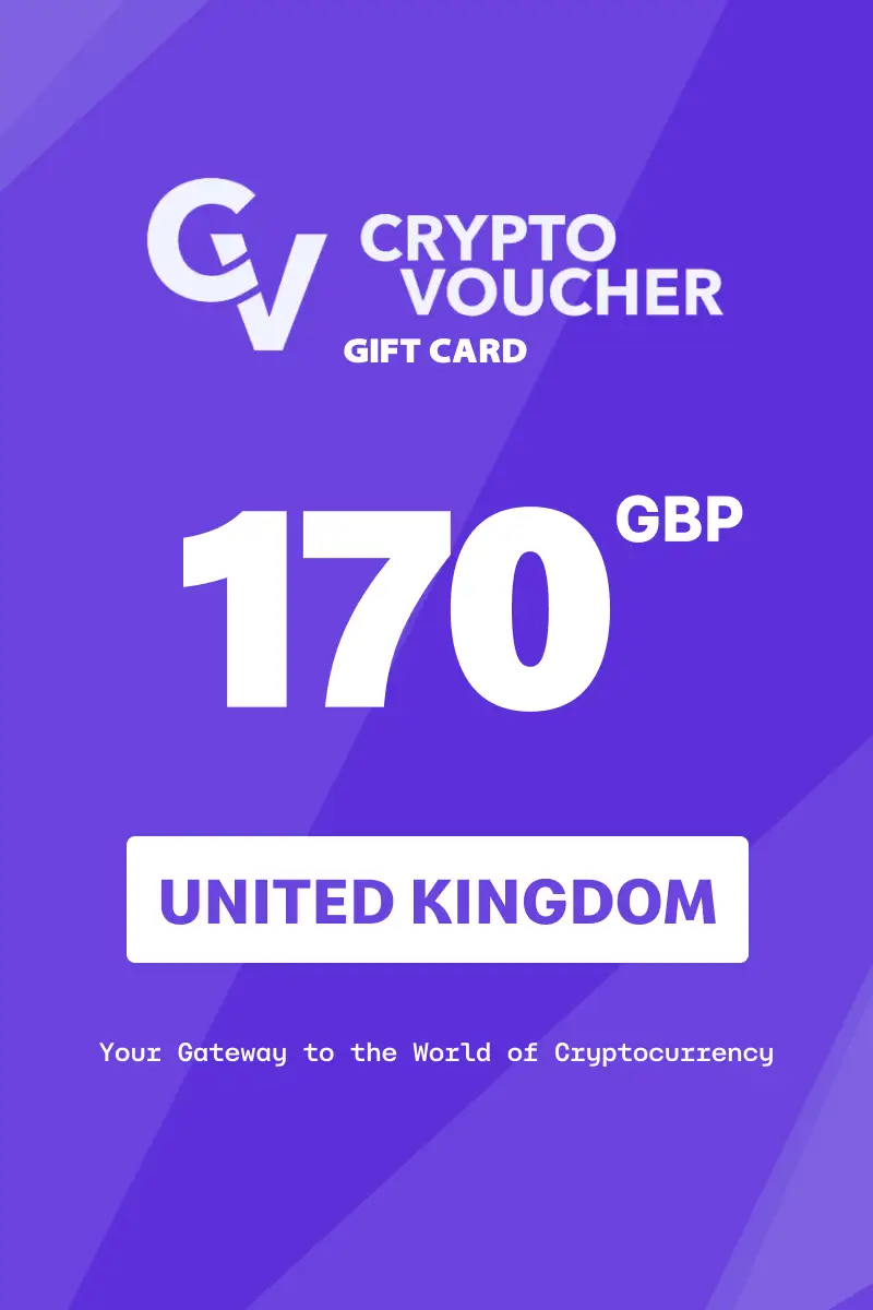 Crypto Voucher 170 GBP Gift Card (United Kingdom) - Digital Key