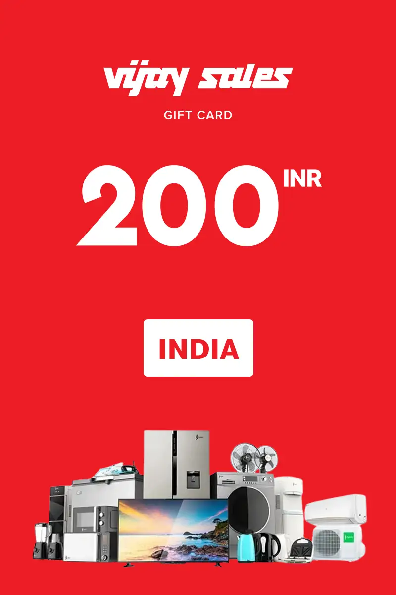 Vijay Sales 200 INR Gift Card (India) - Digital Key